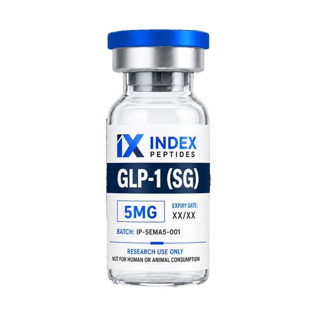 GLP-1 (SG) 5mg per vial research peptide vial
