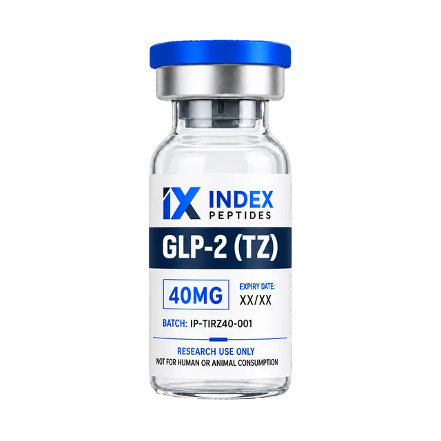 GLP-2 (TZ) 40mg per vial research peptide vial